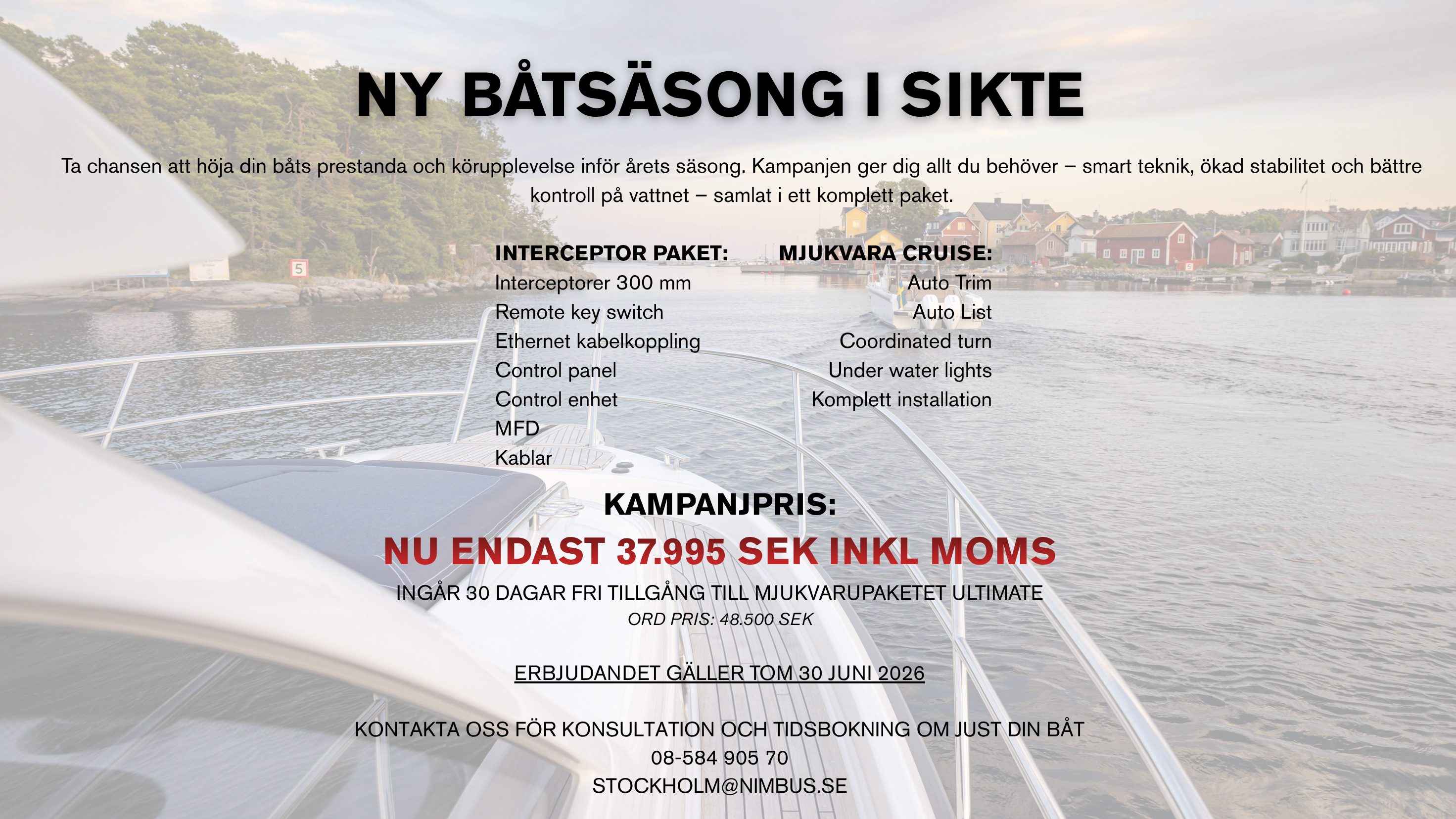 Ny båtsäsong i sikte – uppgradera din körupplevelse med Humphree